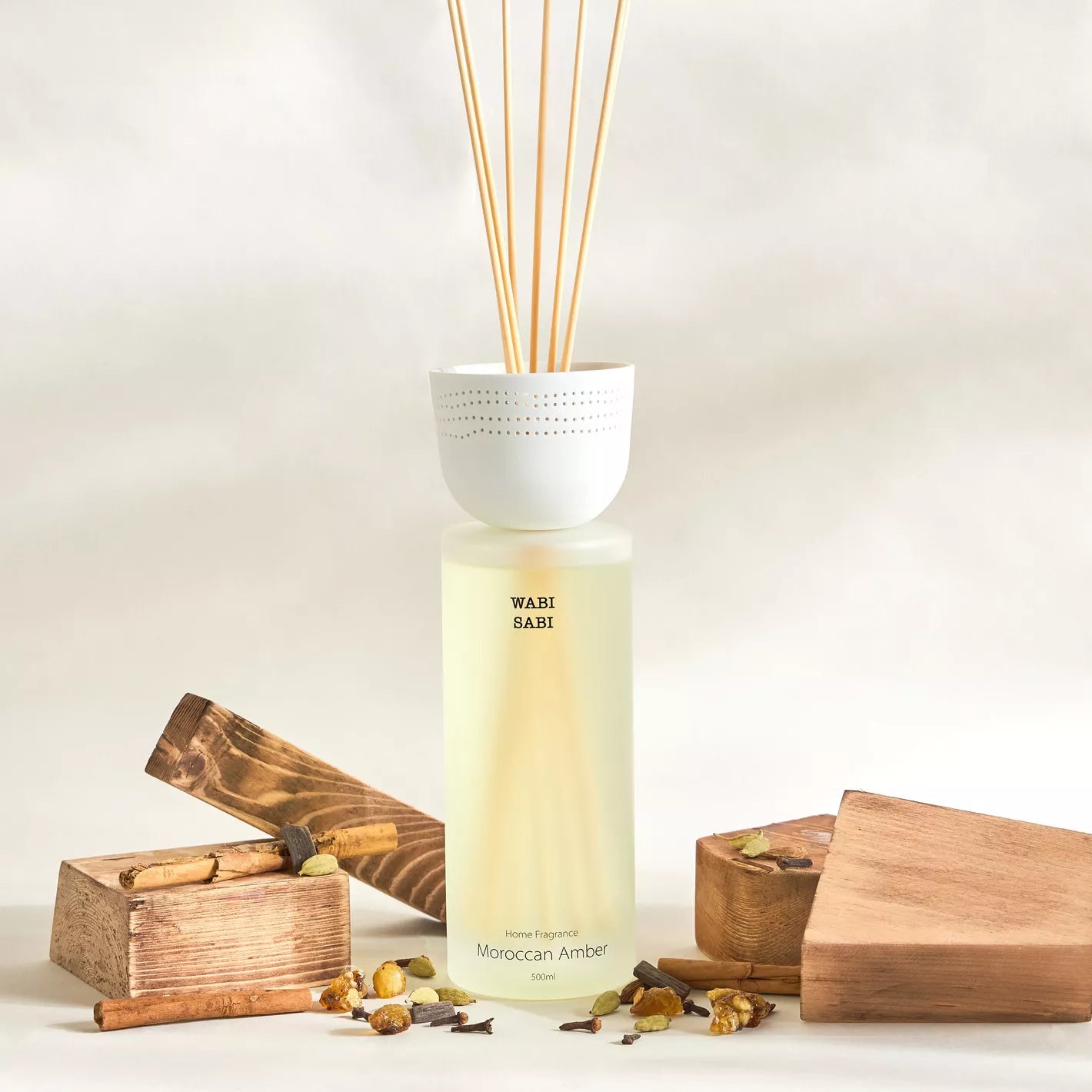 Wabi Sabi Moroccan Amber Reed Diffuser - 500 ml