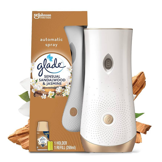 Glade Automatic Diffuser Spray Sensual-Sandalwood & Jasmine