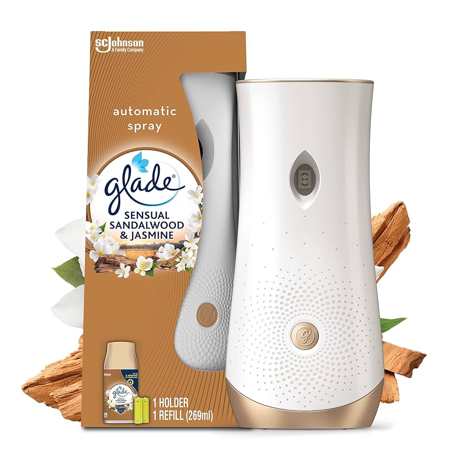 Glade Automatic Diffuser Spray Sensual-Sandalwood & Jasmine