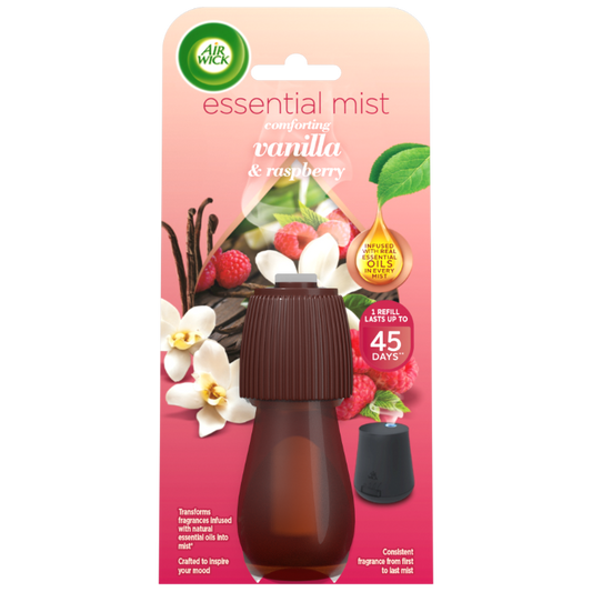 Air Wick Relaxing Vanilla and Raspberry Essential Mist Refill 20ml